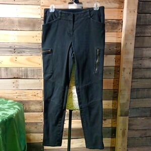 DKNYC Black Knit Waistband Pants